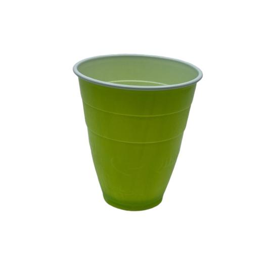 Flo Qualidea 150 ml binanco-verde műanyag vending pohár
