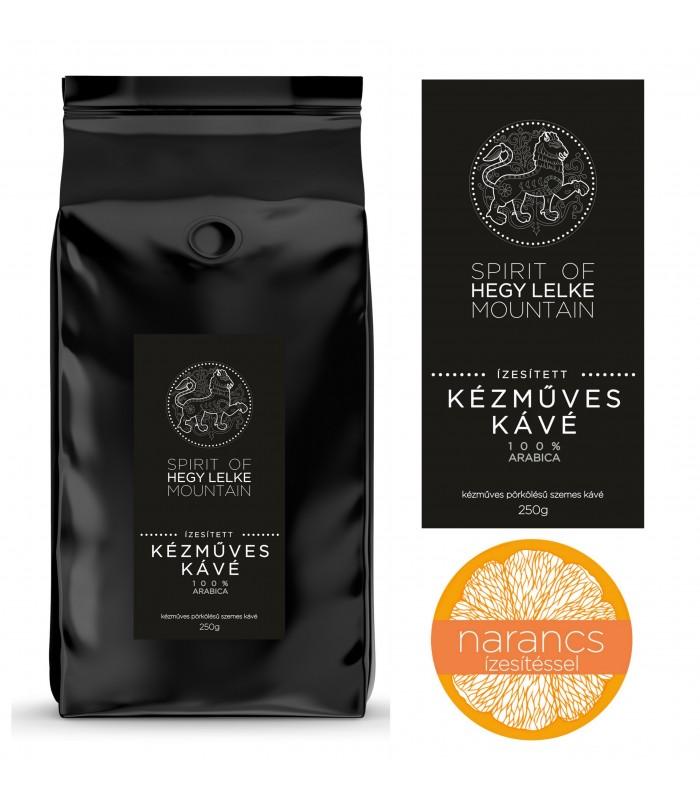 HEGY LELKE - SPIRIT OF MOUNTAIN fahéj ízesítésű kávékülönlegesség 250g - narancs