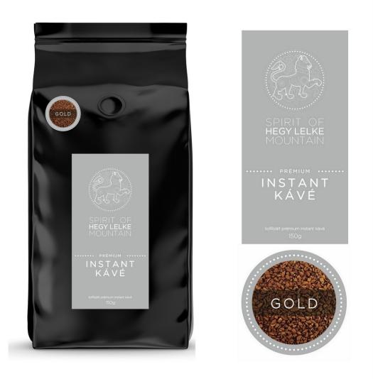 HEGY LELKE Gold Agglomerált Instant Kávé