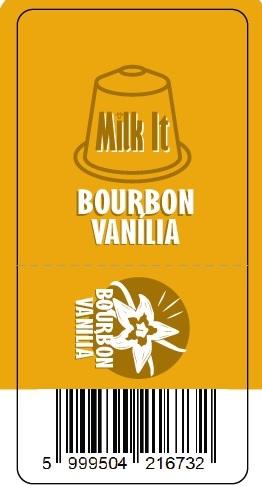 MILK IT ízesített tejpor kapszula - bourbon vanillia - Nespresso kompatibilis 1670 bv