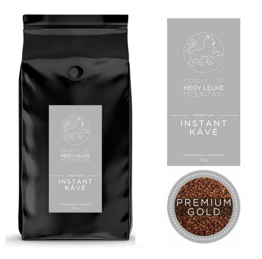 HEGY LELKE Prémium Gold Liofilizált Instant Kávé