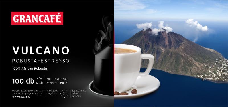 VULCANO robusta-espresso 100% African Robusta MEGAPACK – Nespresso® kompatibilis kávékapszula